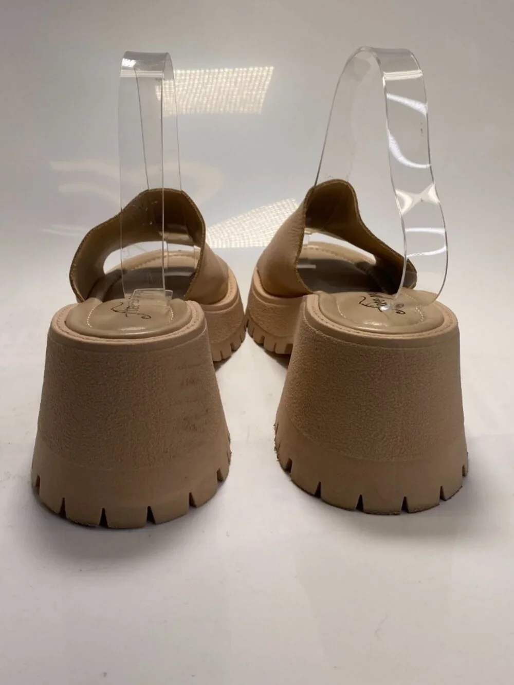 Free People Women's Winona Nude Wedge Sz 40/ 11